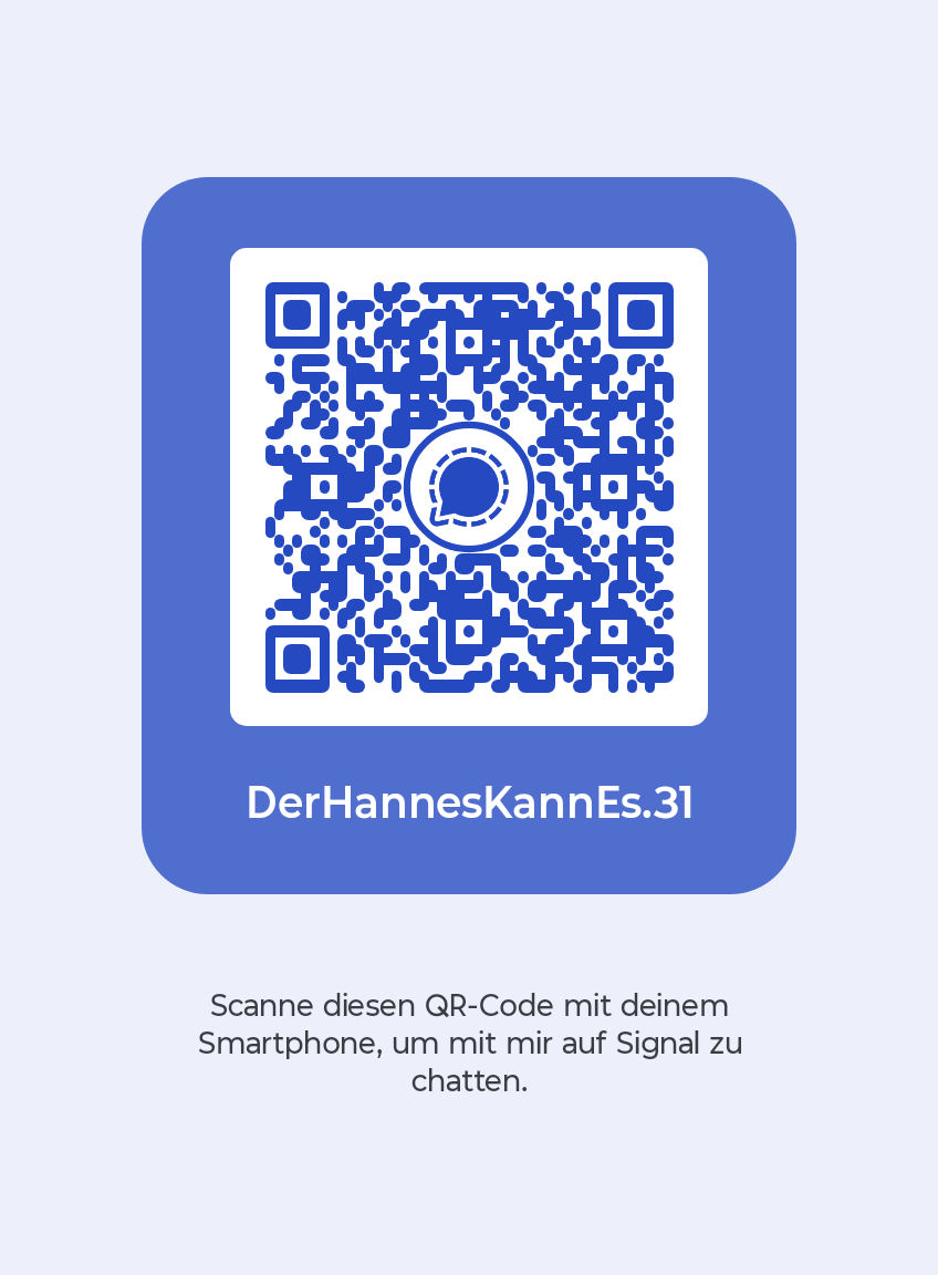 Signal QR Code